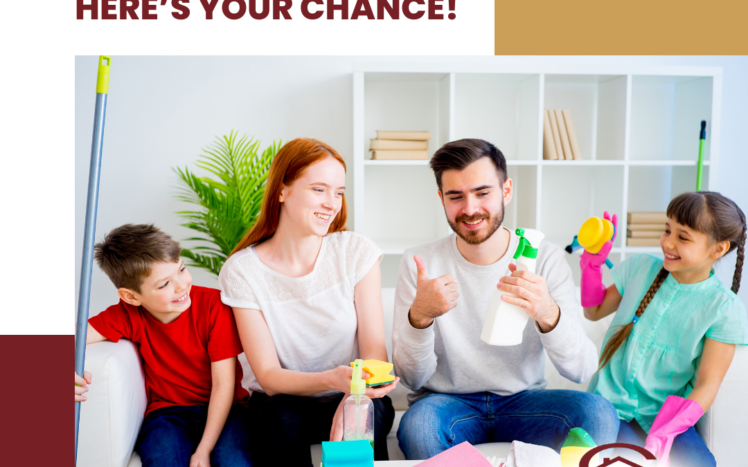 Ever Thought of Making Home Maintenance a Family Activity? Here’s Your Chance!